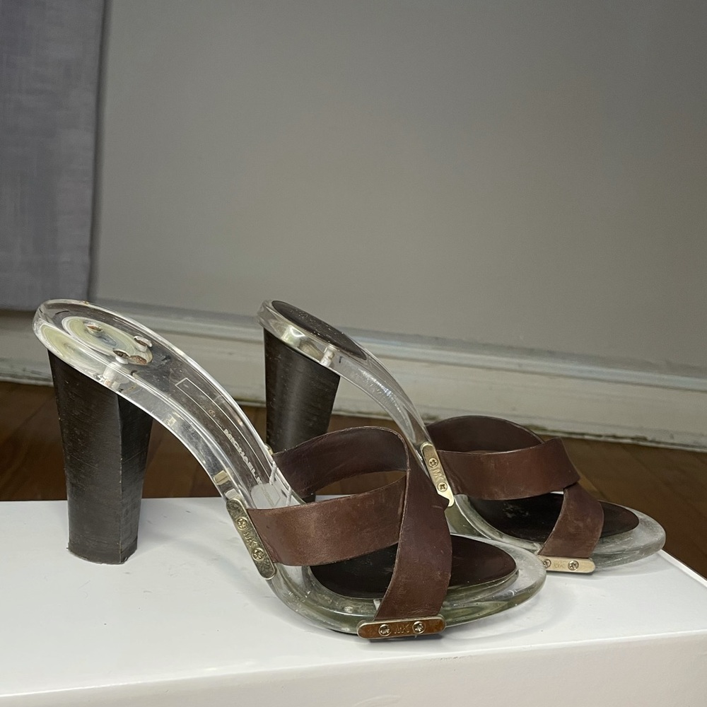 MK Heels Sandals 7.5